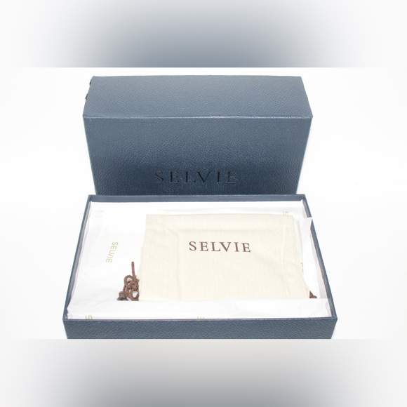 SELVIE White Vegan Leather Sneakers - Unisex Boutique | New in Box - Picture 2 of 8